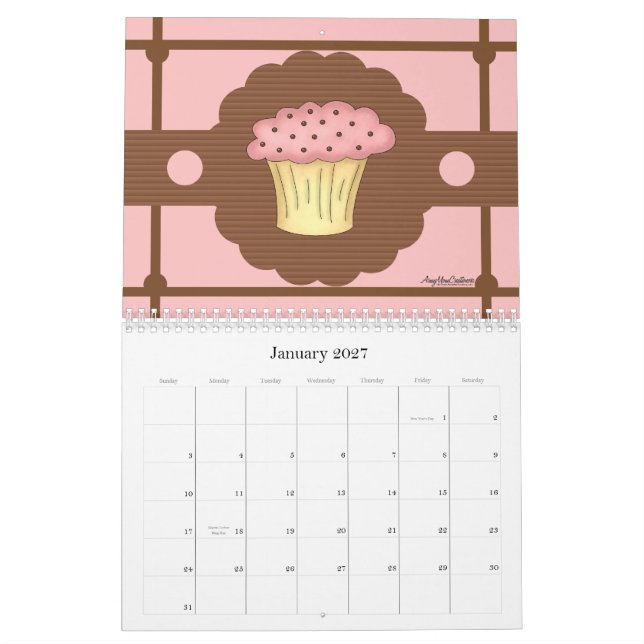 Calendrier Mural Amusement impertinent 2013 (Jan 2027)