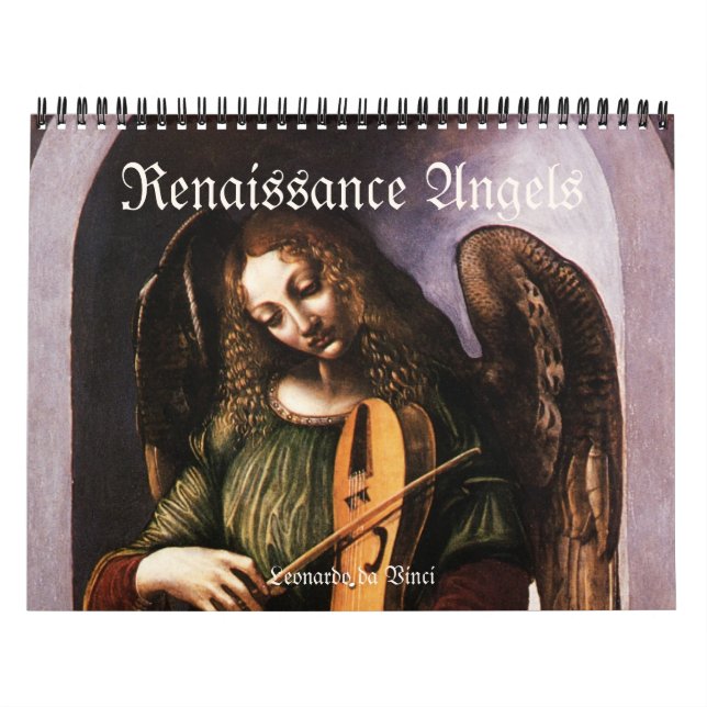 Calendrier Mural Angles Renaissance vintages, Art Antique (Protection)