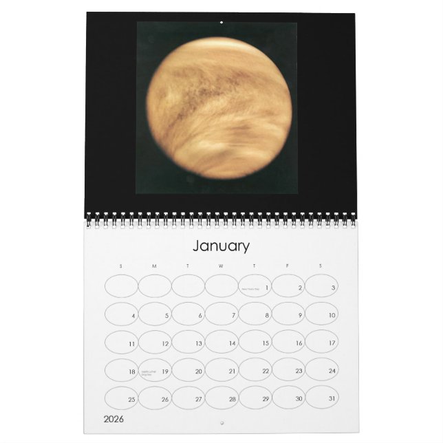 Calendrier Mural Annuaires des collections de la Terre 2015 (Jan 2026)