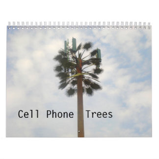 Calendrier Mural Arbres de téléphone portable