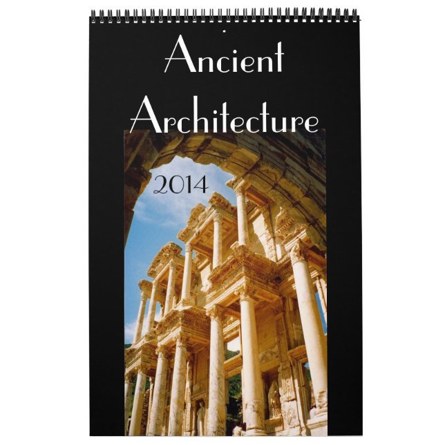 Calendrier Mural architecture ancienne 2014 (Protection)