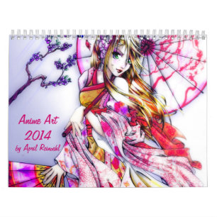 Calendrier Mural Art 2014 d'Anime