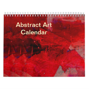 Calendrier Mural Art Abstrait