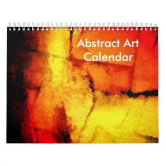 Calendrier Mural Art Abstrait Création Art moderne