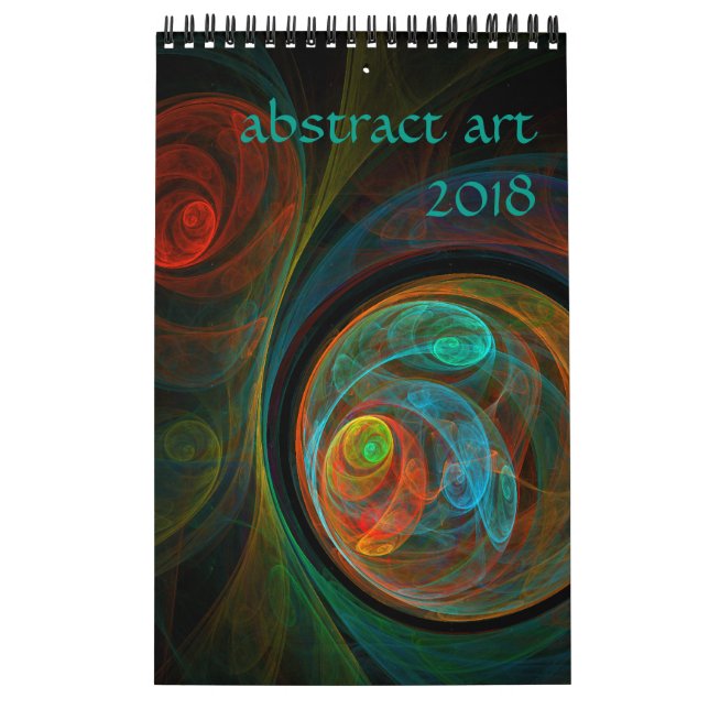 Calendrier Mural Art Abstrait moderne 2018 (Protection)