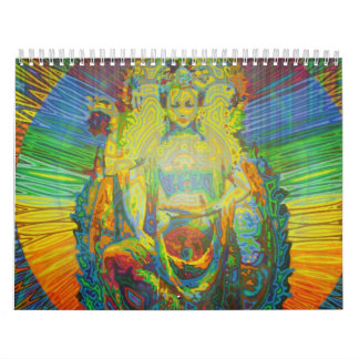 Calendrier Mural Art de déesse de Karmym