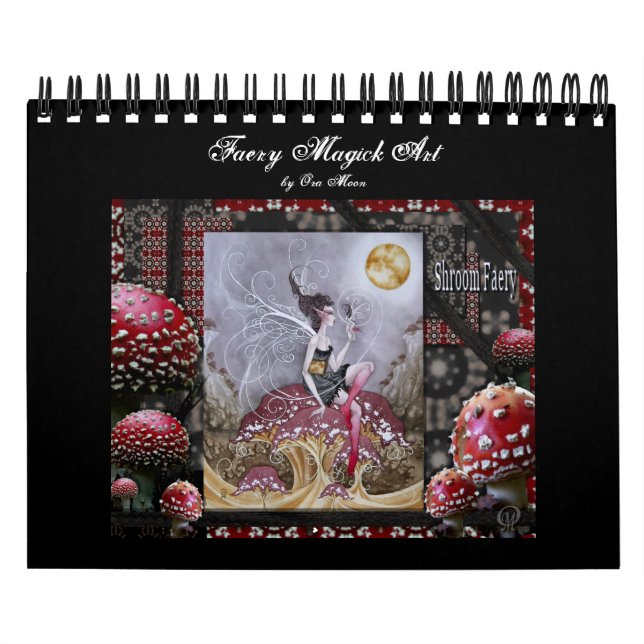 Calendrier Mural Art de Magick de Faery (Protection)