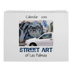 Calendrier Mural Art de rue du Las Palmas 20XX