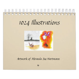 Calendrier Mural Art par Miranda Sue Hartmann