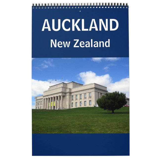Calendrier Mural Auckland Nouvelle-Zélande (Protection)