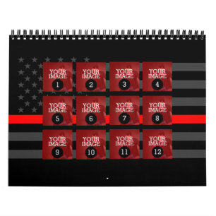 Calendrier Mural Aussi simple que 1 à 12 votre propre photo de lign