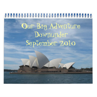 Calendrier Mural Australie