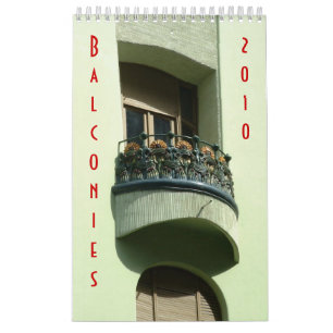 Calendrier Mural Balcons 2010