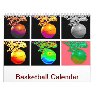 Calendrier Mural Basket-ball