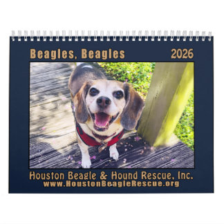 Calendrier mural Beagles Beagles 2026