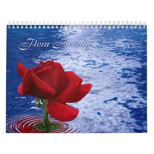 Calendrier Mural Beauté de Flora (Protection)