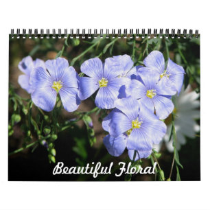 Calendrier Mural Belle Florale