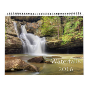 Calendrier Mural Belles chutes d'eau