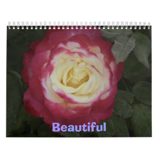 Calendrier Mural Belles fleurs
