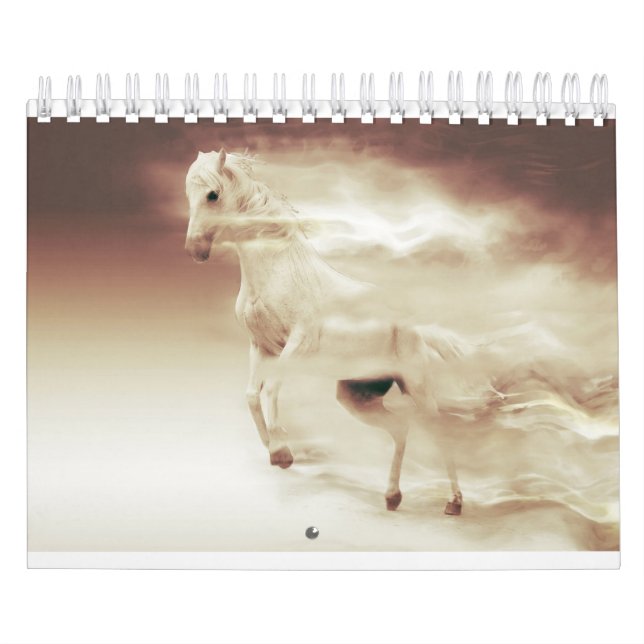 Calendrier Mural Belles images des chevaux Calendars-2018 des (Protection)