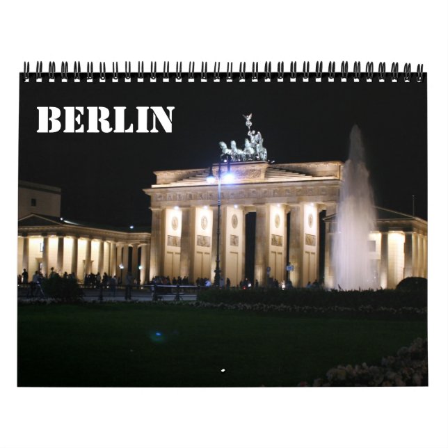 Calendrier Mural berlin 2026 (Protection)