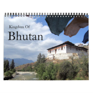 Calendrier Mural bhoutan 2027