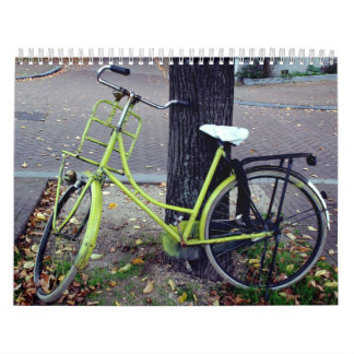 Calendrier Mural Bicyclettes en Hollande