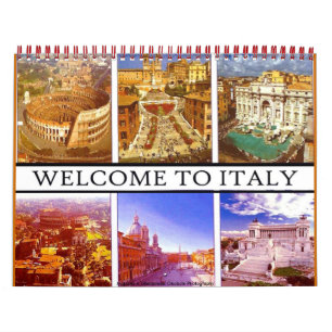 Calendrier Mural BIENVENUE EN ITALIE, Mojisola A Gbadamosi Okubule