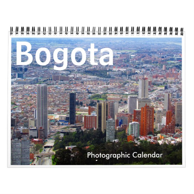 Calendrier Mural bogota 2027 (Protection)