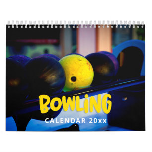 Calendrier mural Bowling 2022