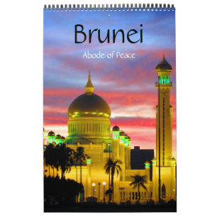 Calendrier Mural Brunei Darussalam
