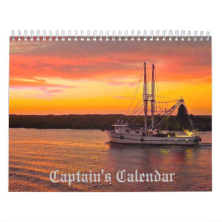 Calendrier Mural Calendar de capitaine