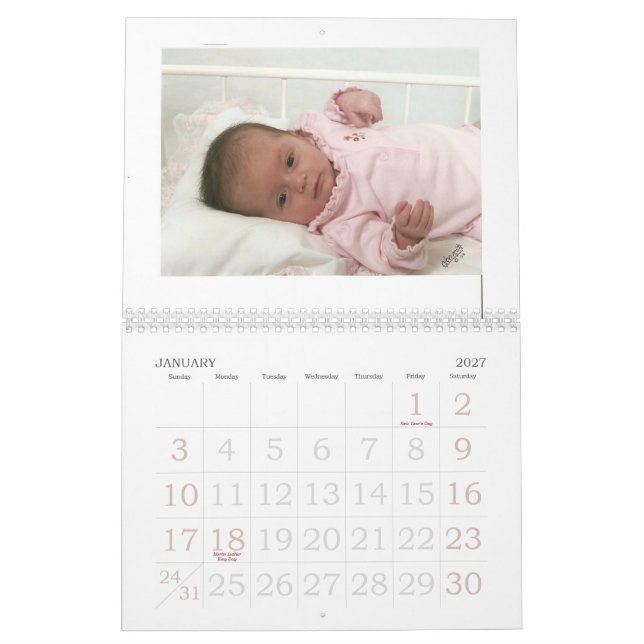 Calendrier Mural calender1 (Jan 2027)