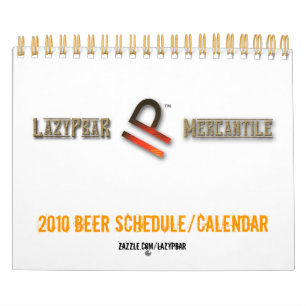 Calendrier Mural Calendrier/Calendrier de la bière 2010