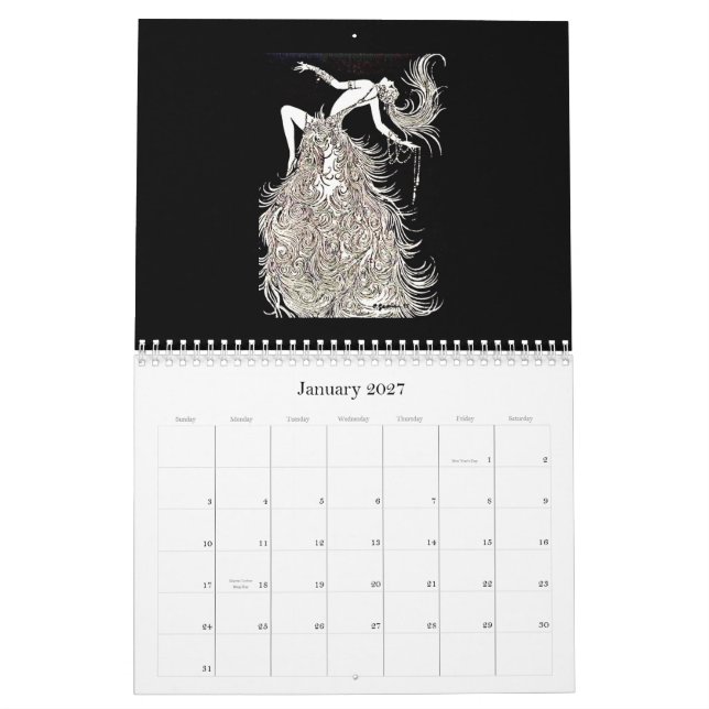 Calendrier Mural Calendrier-Classique/Cru-Charles Gesmar (Jan 2027)