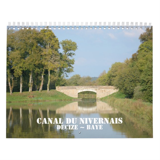 Calendrier Mural Canal du Nivernais 2016 (Protection)