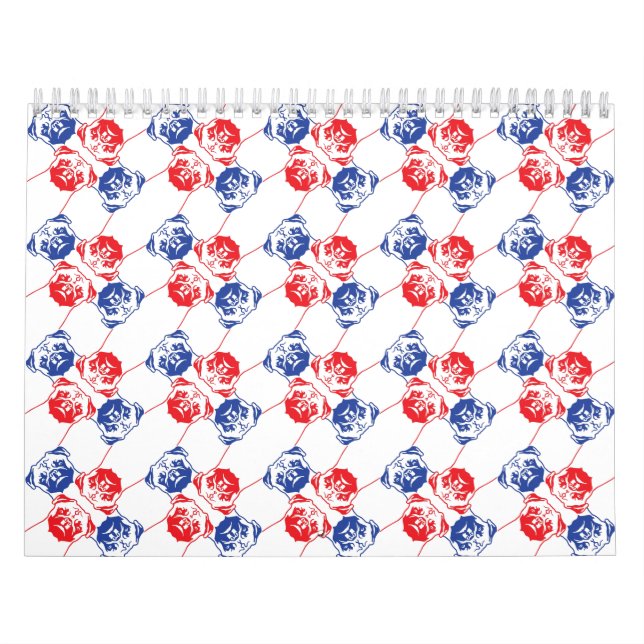 Calendrier Mural Carlins sur Carlins et Carlins (Protection)