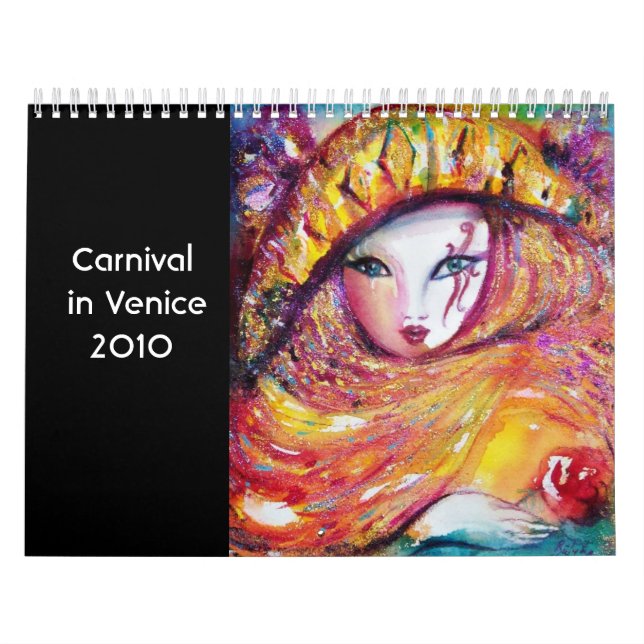 Calendrier Mural Carnaval à Venise 2 - 2010 / Danse Music Theatre (Protection)