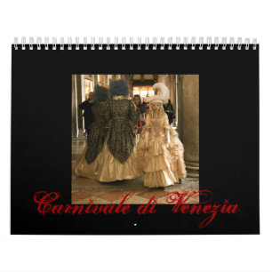 Calendrier Mural Carnivale di Venezia II
