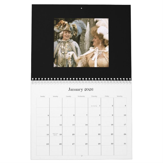 Calendrier Mural Carnivale di Venezia II (Jan 2026)