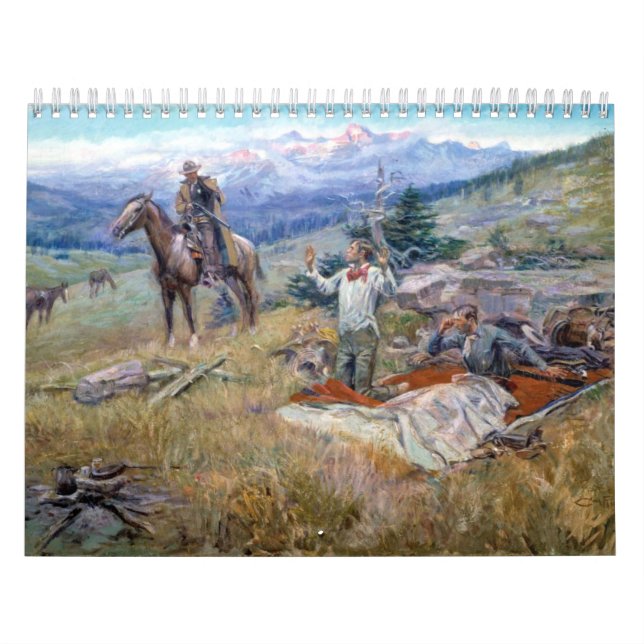 Calendrier Mural Charles M. Russell (Protection)