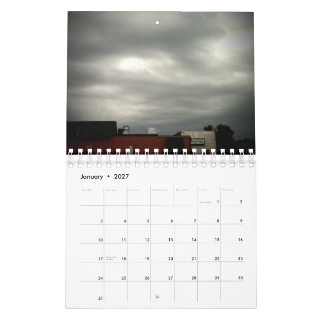 Calendrier Mural Choses I noté, par Kathy Lindsey (Jan 2027)