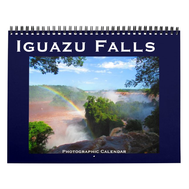 Calendrier Mural chutes d'iguazu 2027 (Protection)