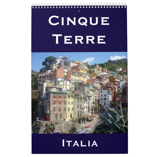 Calendrier Mural Cinq Terres (Protection)