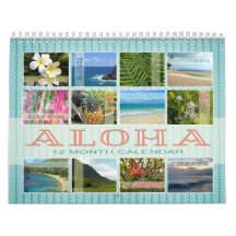 Citations/Calendrier photographique Hawaii Aloha