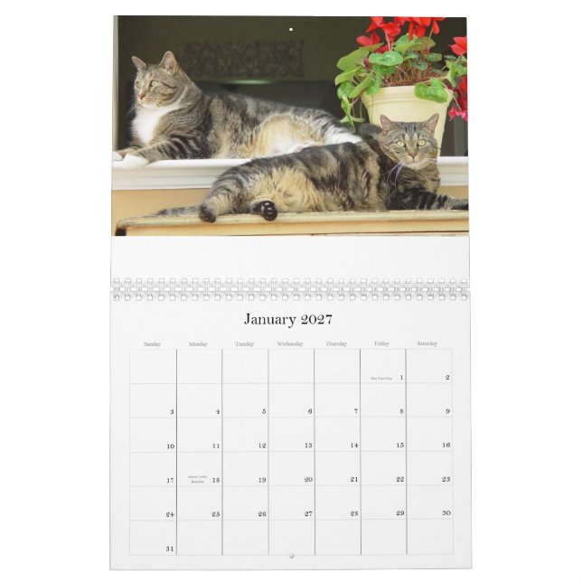 Calendrier Mural Clancey2 (Jan 2027)