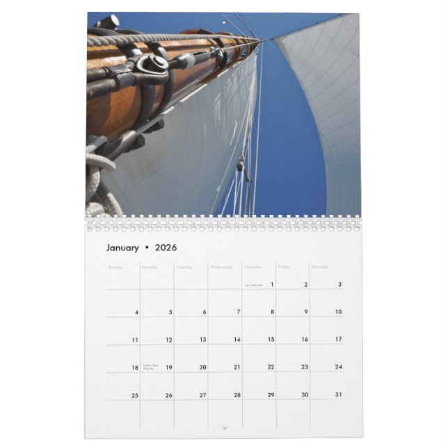 Calendrier Mural Classez les classiques emballant, photographie (Jan 2026)