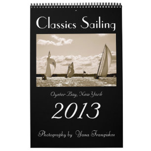 Calendrier Mural Classiques naviguant le Ba 2013 d'huître de