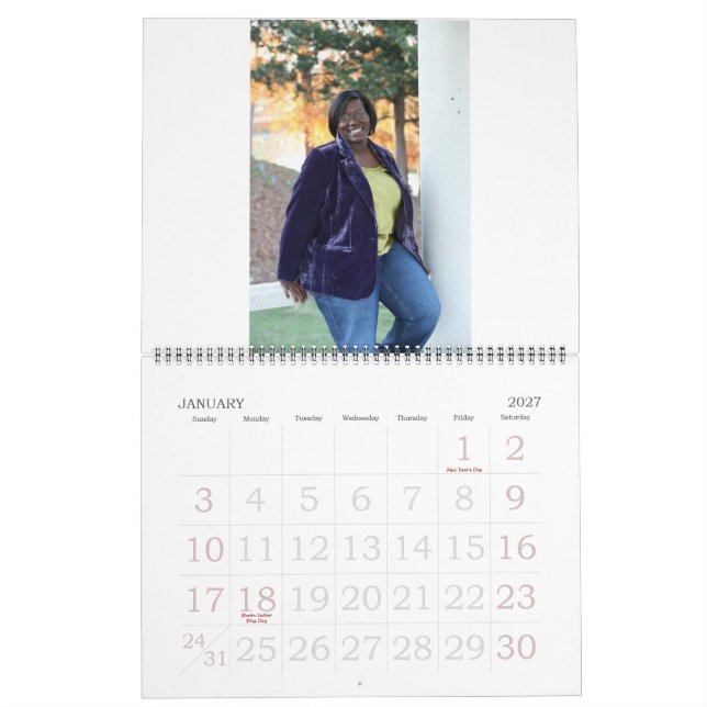 Calendrier Mural collage5, TOUT POUR VOUS ! (Jan 2027)