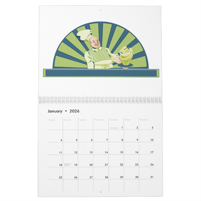 Calendrier Mural Collection (Jan 2026)